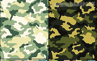 Camouflage print live wallpaper