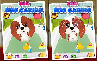 Cute dog caring 4 - kids game