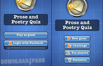 Prose and poetry quiz free