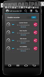 call recorder one touch