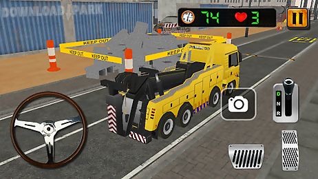 crane parking simulator 3d