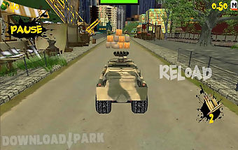 Crazy tank racing 3d