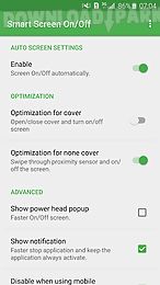 Smart Screen On Off Auto Android Aplicacion Gratis Descargar Apk