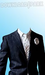 men suit photo montage