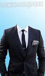 men suit photo montage