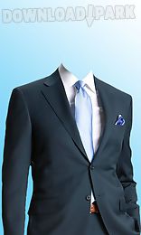 men suit photo montage