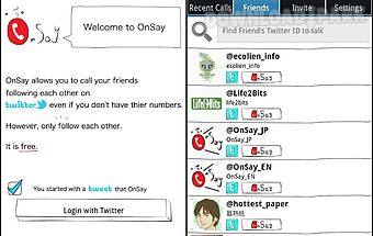 Onsay for twitter -sns phone-