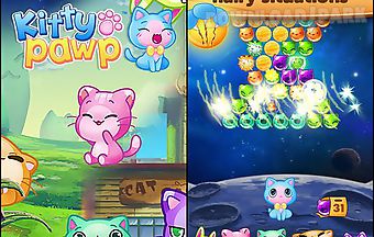 Kitty pawp: bubble shooter