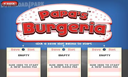 papa‘s burgeria