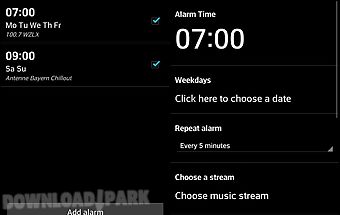 Alarm clock radio free