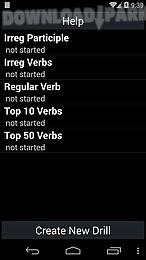 english verb trainer