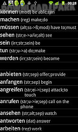 german verbs