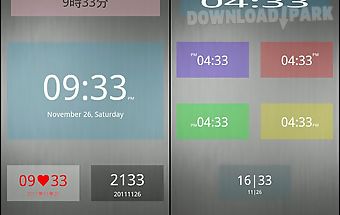Nice simple clock (widget)