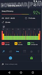 sleep better with runtastic