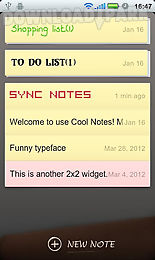 cool note notepad & emoji font