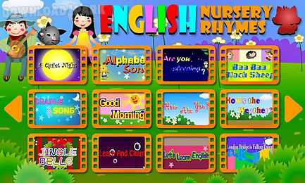 english nursery rhymes free