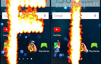 Fire phone screen effect